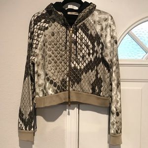 Roberto Cavalli Knitted Hoodie
